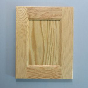 Red Oak, 3/8 Flat Panel, Bevel Shaker Inside Profile, Natural, 2-3/4 Inch Wide Stiles and Rails