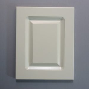 Routered MDF Door In Ballet White