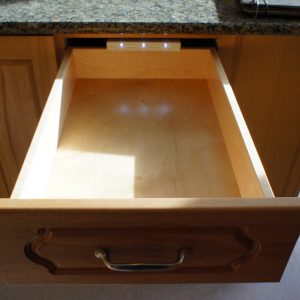 Drawer light. Turns on when drawer is opened